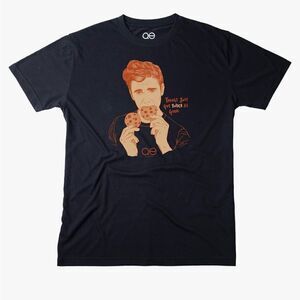 QUEER EYE Unisex Twice As Good Graphic T-Shirt in the Size Small in Color Black